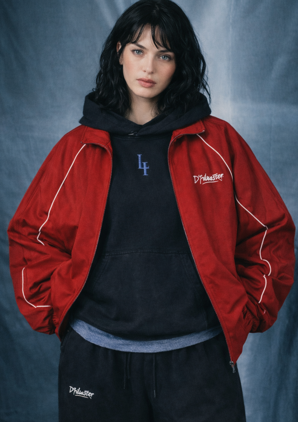 Midnight reflect Raglan