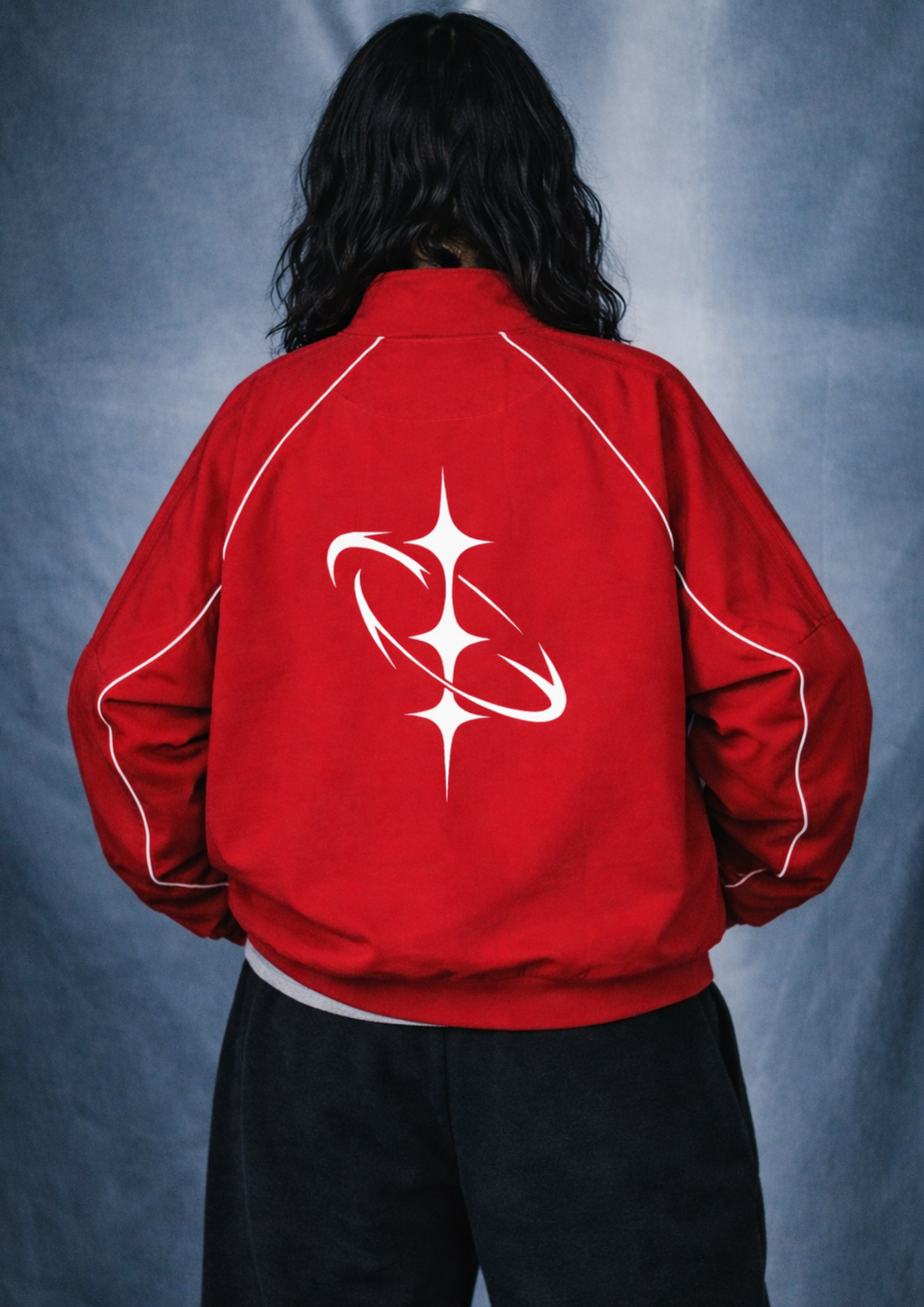 Midnight reflect Raglan